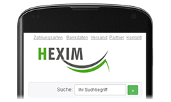 Адаптивный дизайн для «HEXIM»